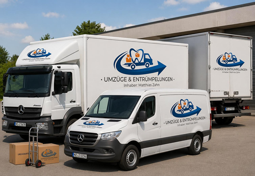 Umzugstransporter in Detmold